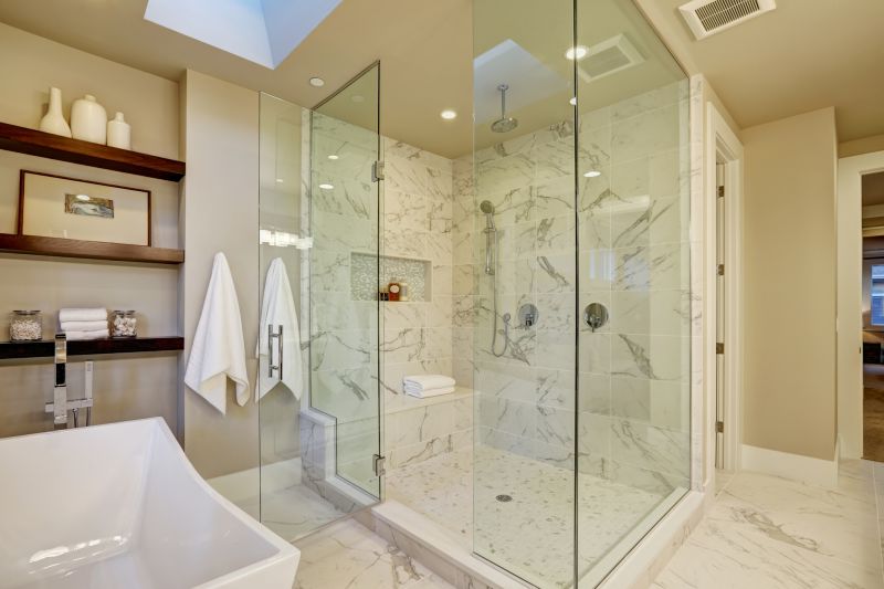 Luxury Shower with Bench Seating